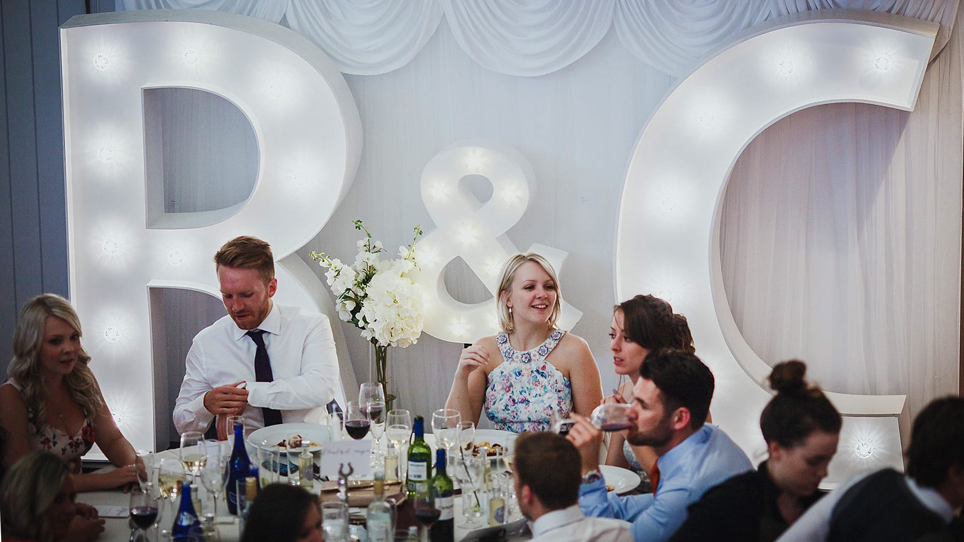Make an Impact with our giant light up letters